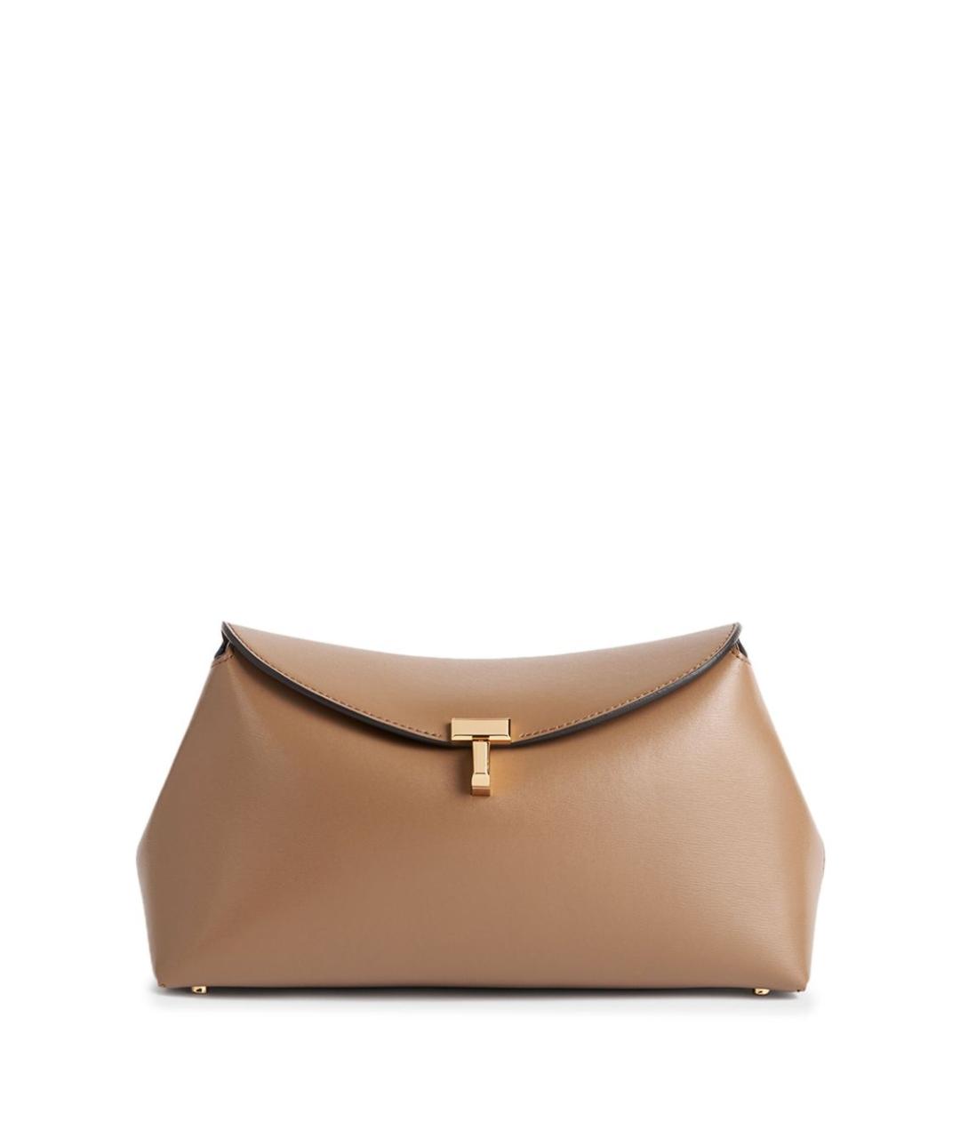 TOTEME Бежевая кожаная сумка через плечо, фото 1