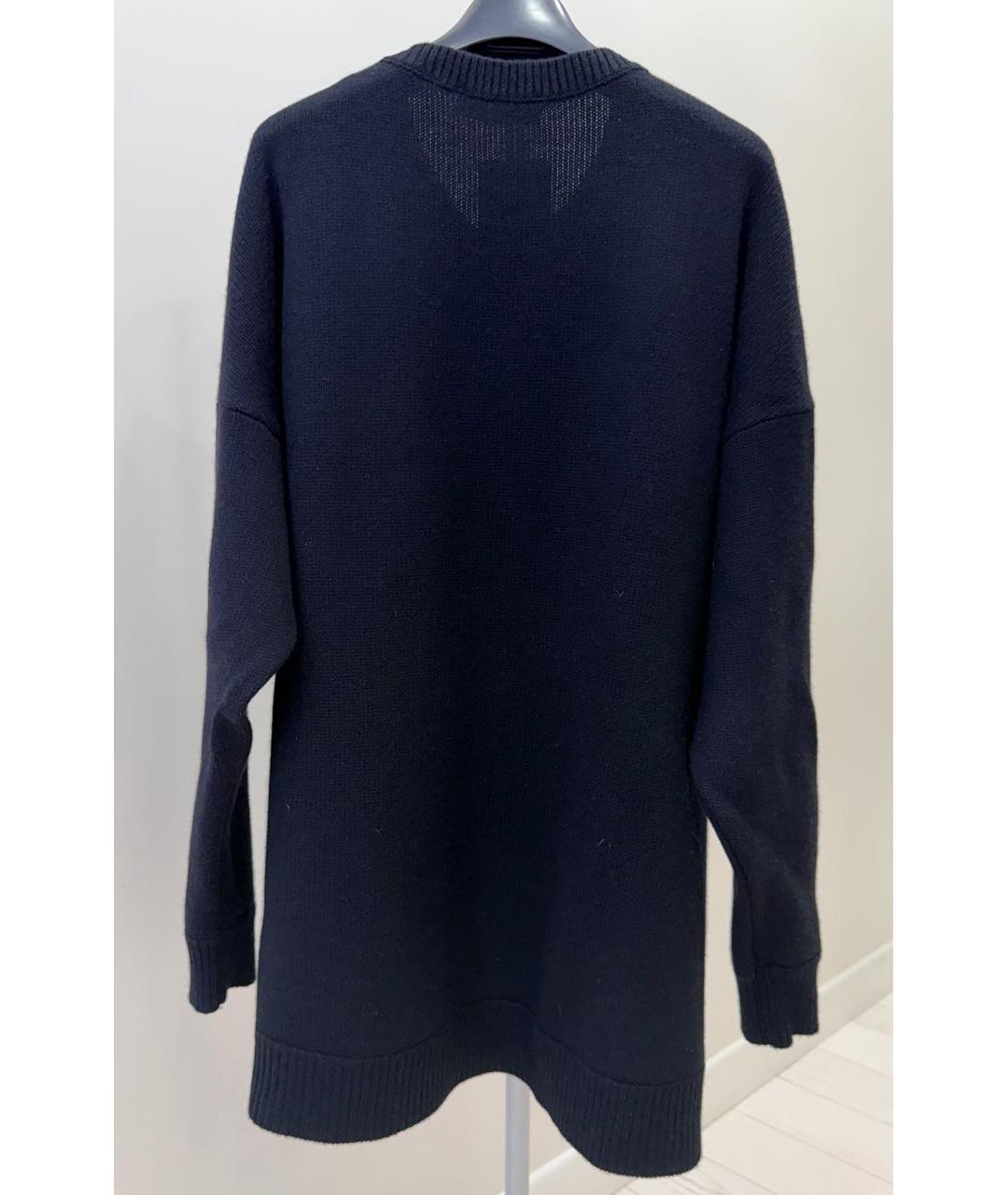 DOLCE&GABBANA Черный кашемировый джемпер / свитер, фото 2