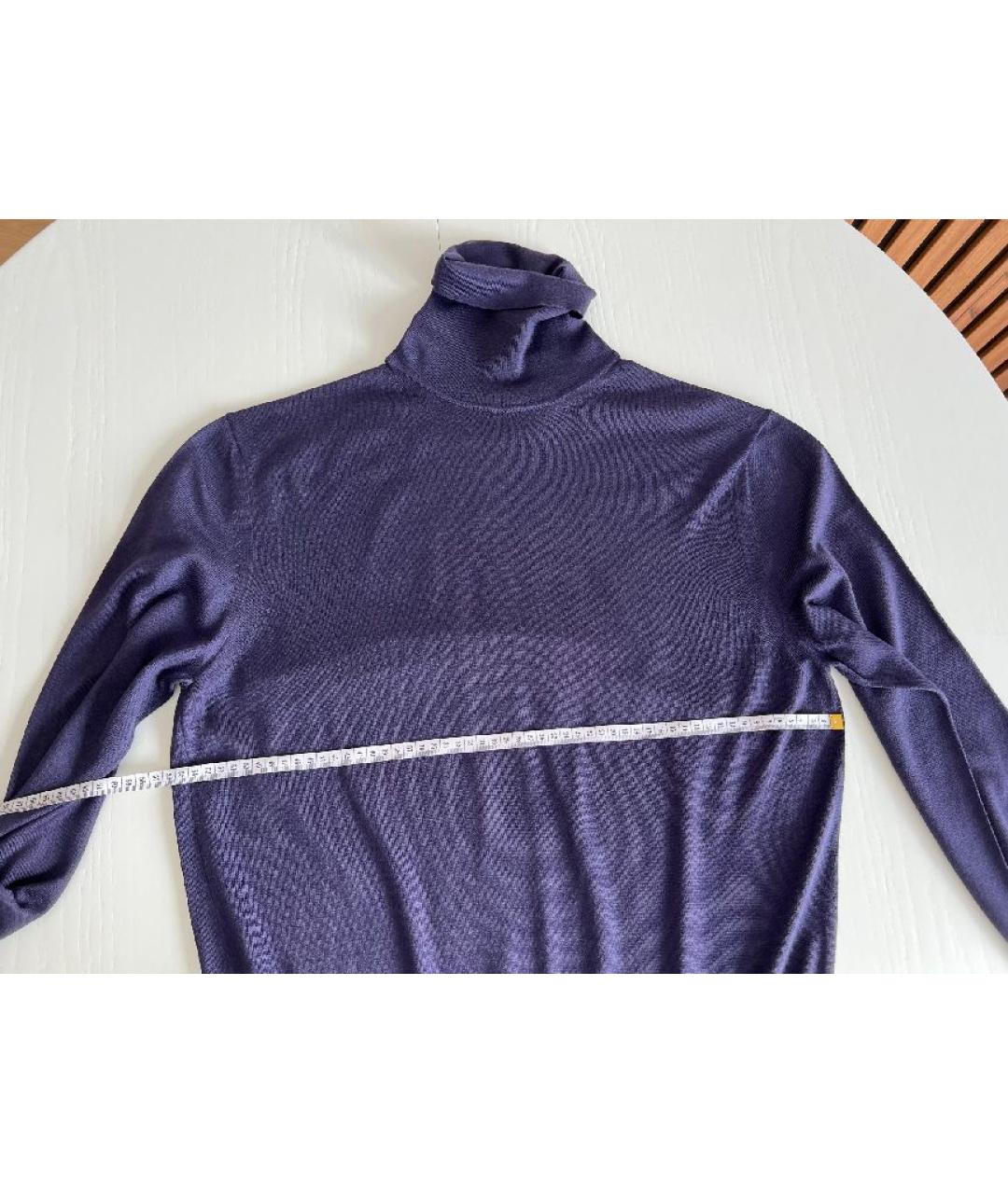 TOM FORD Фиолетовая кашемировая водолазка, фото 6