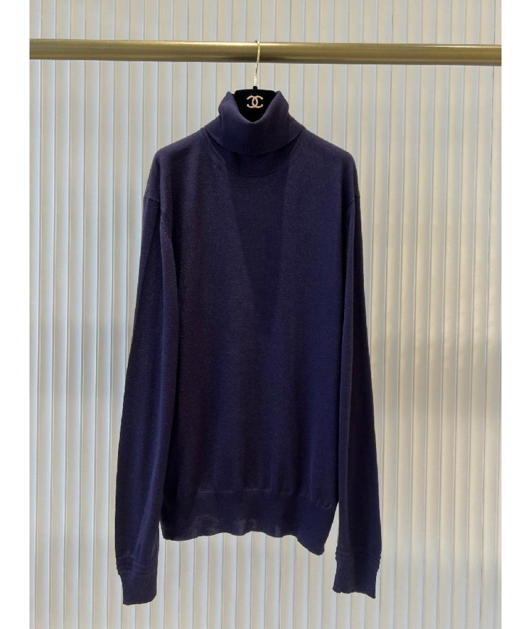 TOM FORD Фиолетовая кашемировая водолазка, фото 10