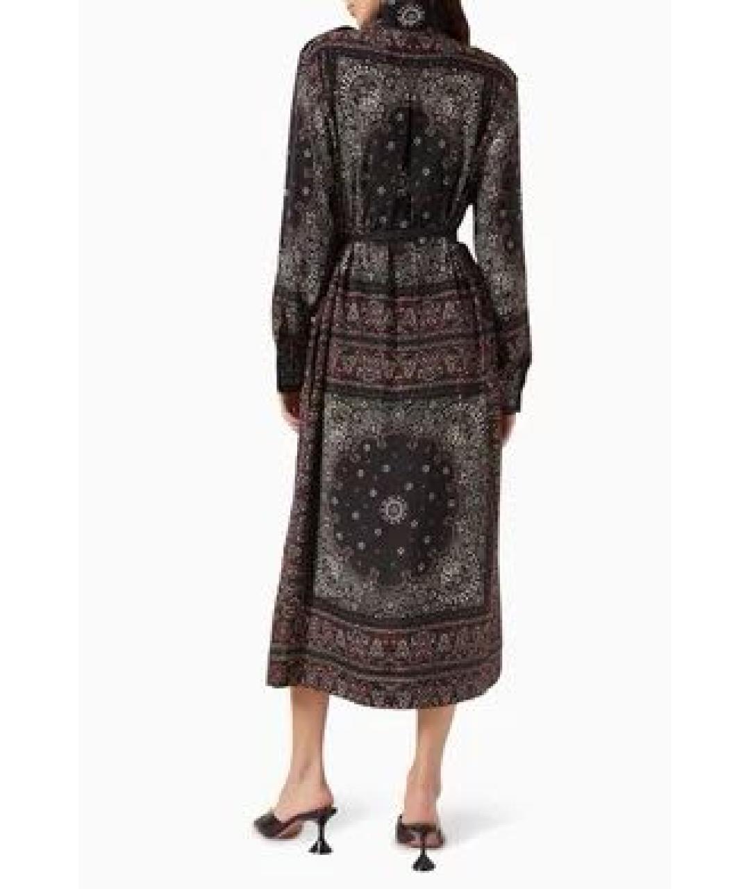 ZIMMERMANN Черное вискозное повседневное платье, фото 2