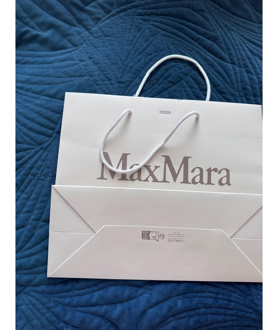 MAX MARA STUDIO Белая полиэстеровая блузы, фото 7