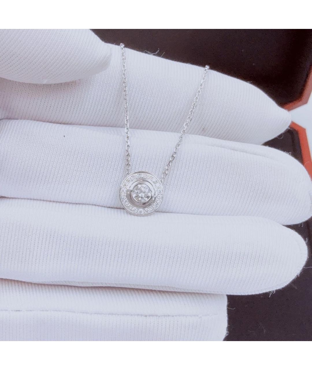 CARTIER Белое колье из белого золота, фото 3