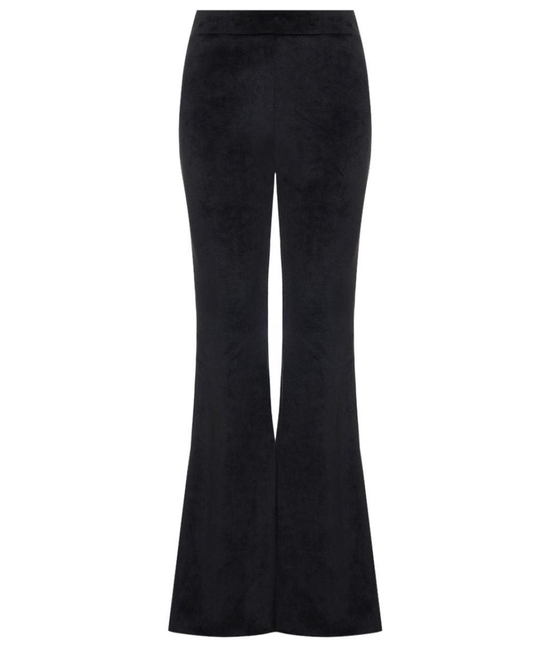 GCDS Черные бархатные брюки узкие, фото 1
