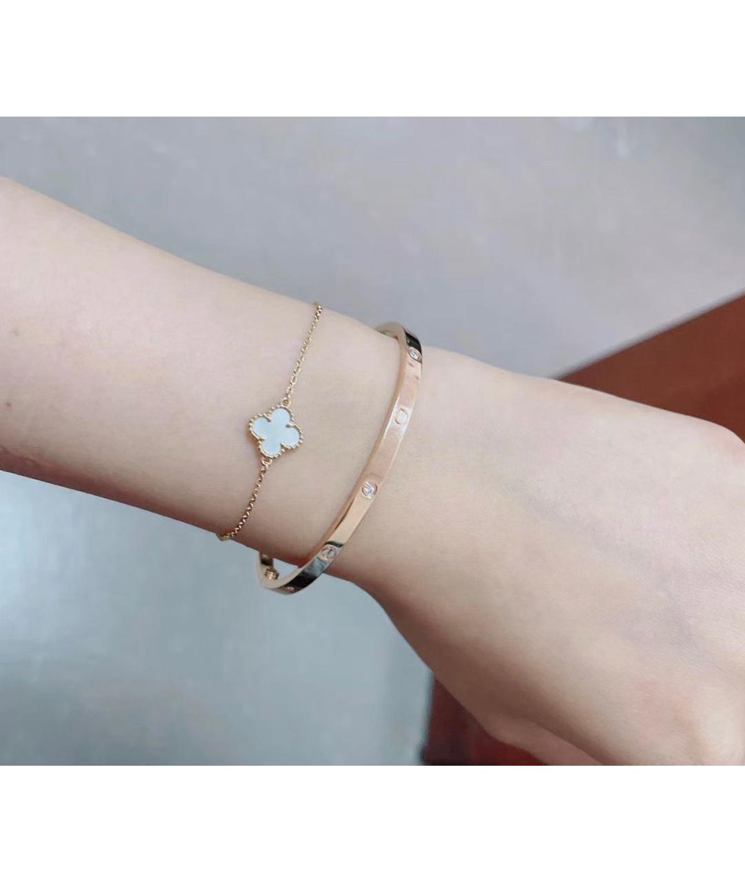 VAN CLEEF & ARPELS Золотой браслет из желтого золота, фото 8