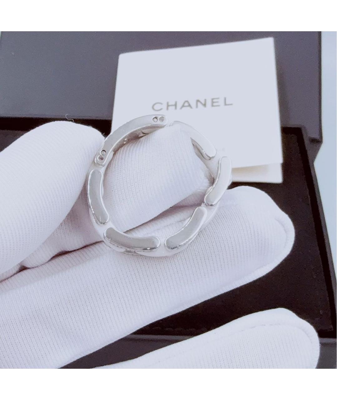 CHANEL Белое кольцо из белого золота, фото 4