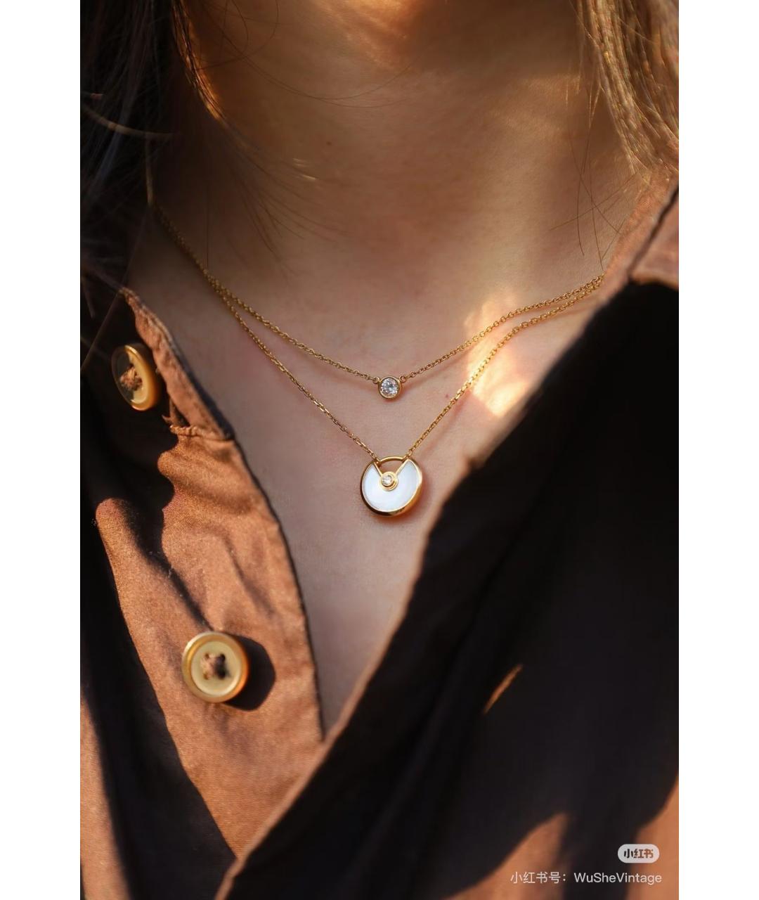 CARTIER Золотое колье из желтого золота, фото 3