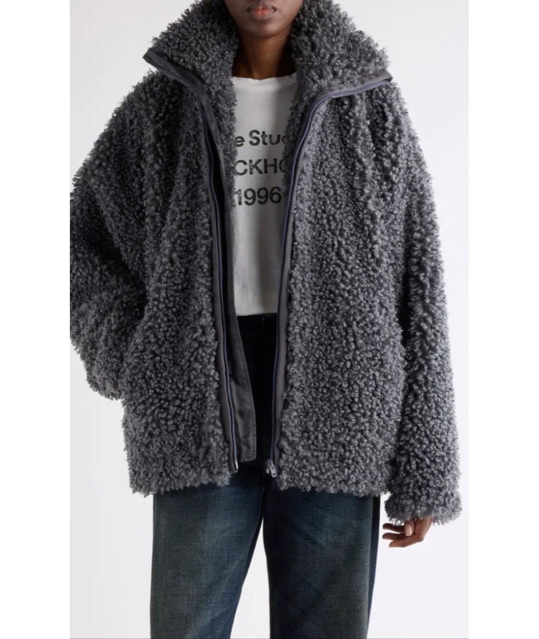 ACNE STUDIOS Антрацитовая куртка, фото 7