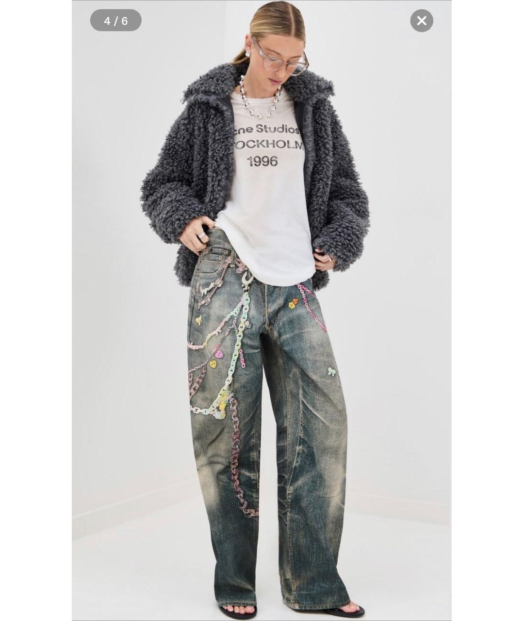 ACNE STUDIOS Антрацитовая куртка, фото 4