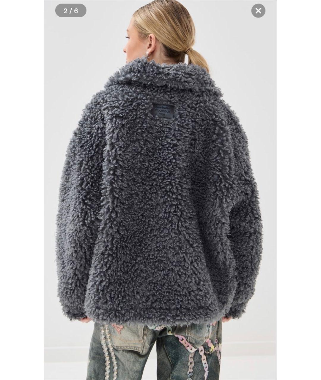 ACNE STUDIOS Антрацитовая куртка, фото 2