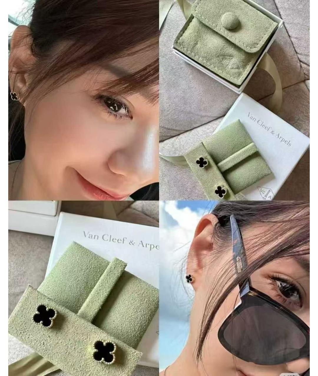 VAN CLEEF & ARPELS Золотые серьги из желтого золота, фото 5