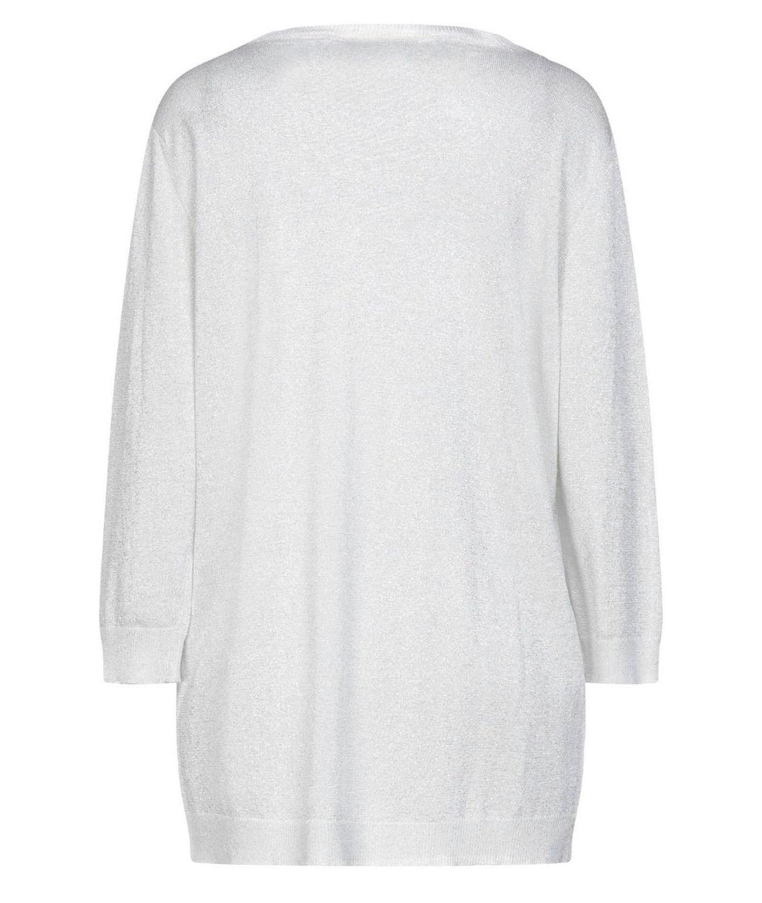 FABIANA FILIPPI Белый льняной джемпер / свитер, фото 2