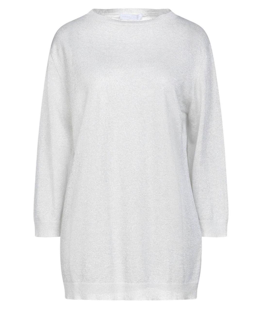 FABIANA FILIPPI Белый льняной джемпер / свитер, фото 9