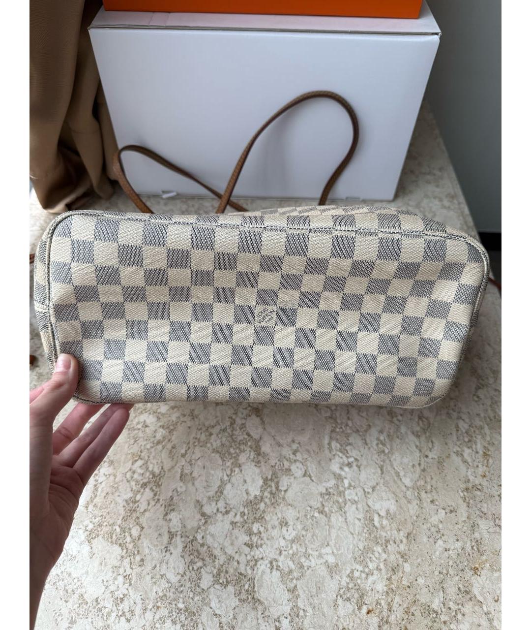 LOUIS VUITTON Белая сумка через плечо, фото 6