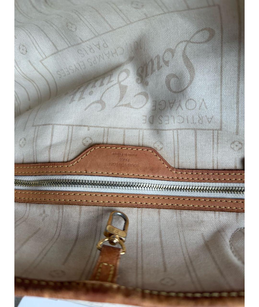 LOUIS VUITTON Белая сумка через плечо, фото 8