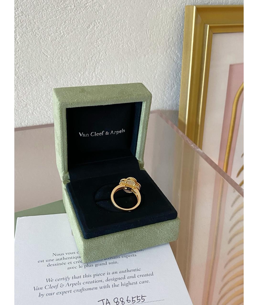 VAN CLEEF & ARPELS Золотое кольцо из желтого золота, фото 6