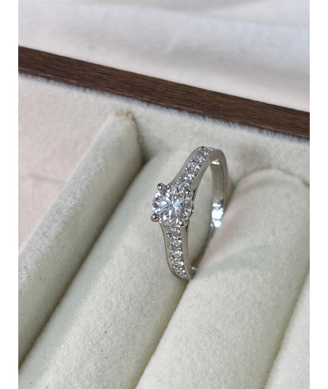 CARTIER Серебряное платиновое кольцо, фото 7
