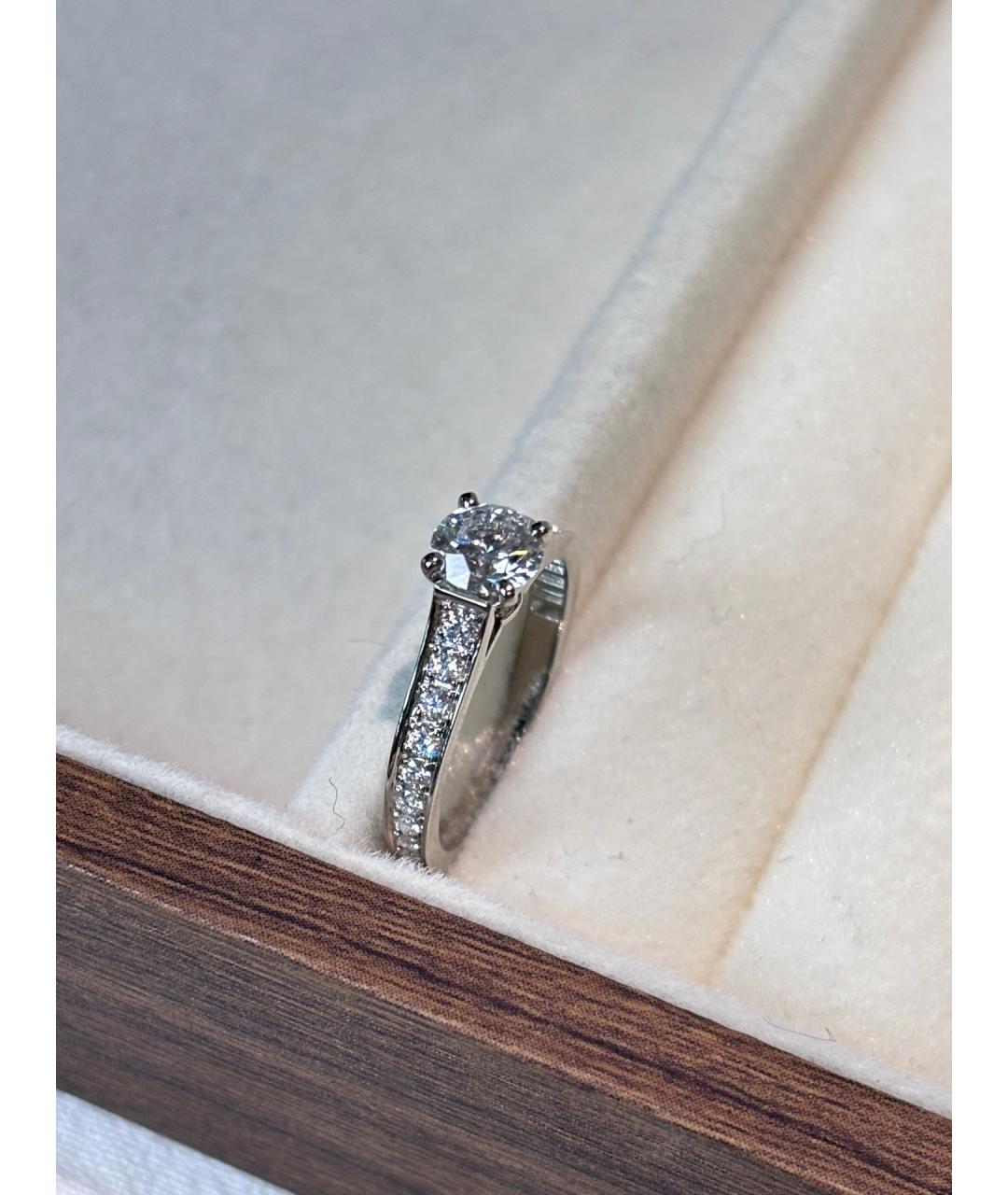 CARTIER Серебряное платиновое кольцо, фото 6