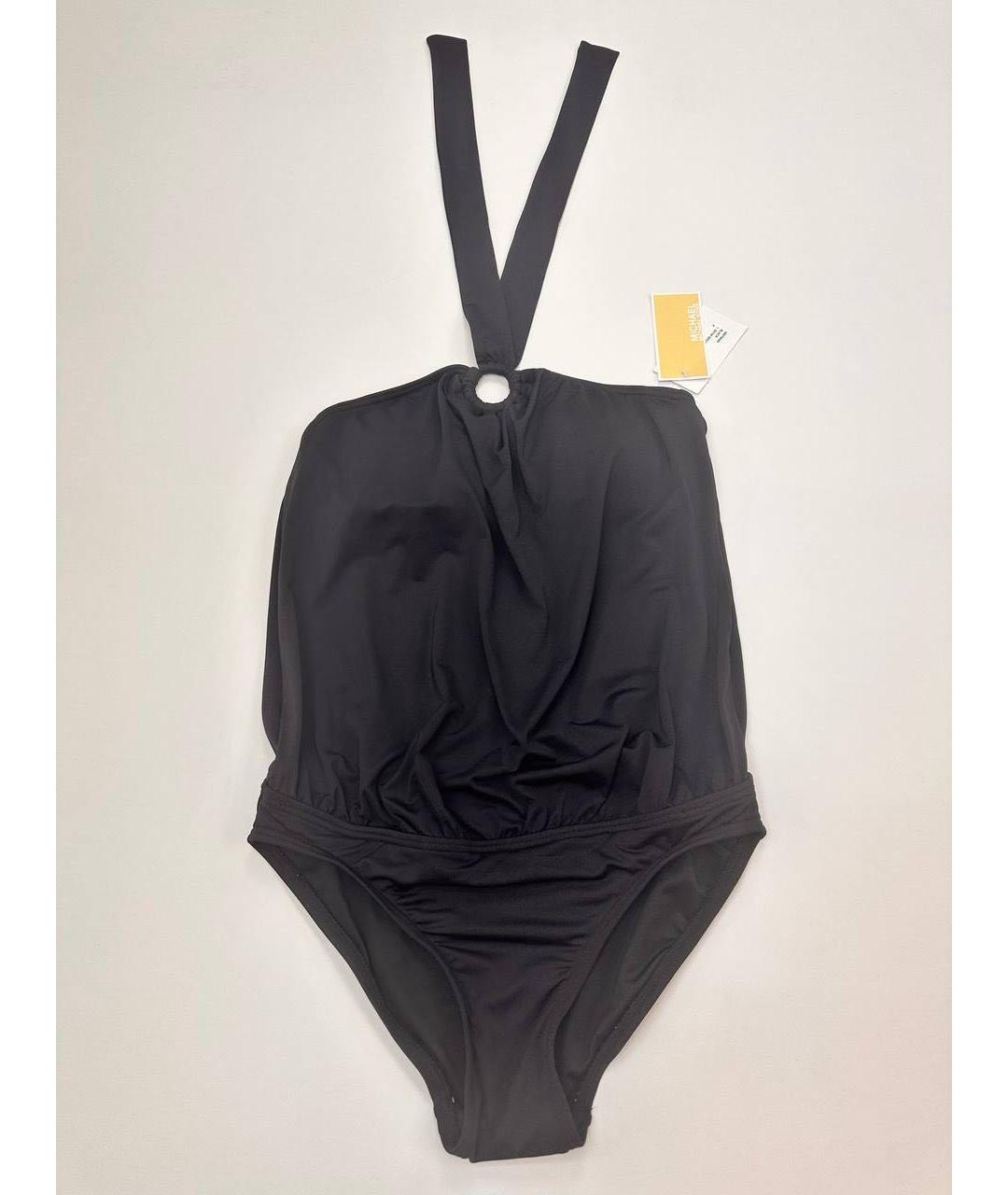 MICHAEL MICHAEL KORS Черный купальник, фото 9