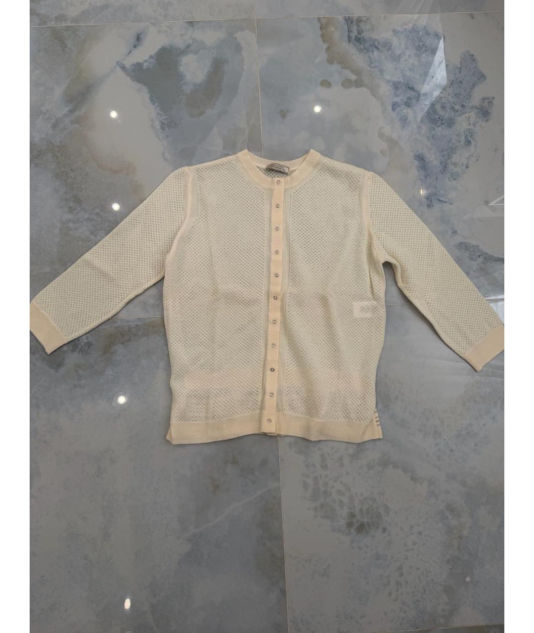 NINA RICCI Белый кардиган, фото 4