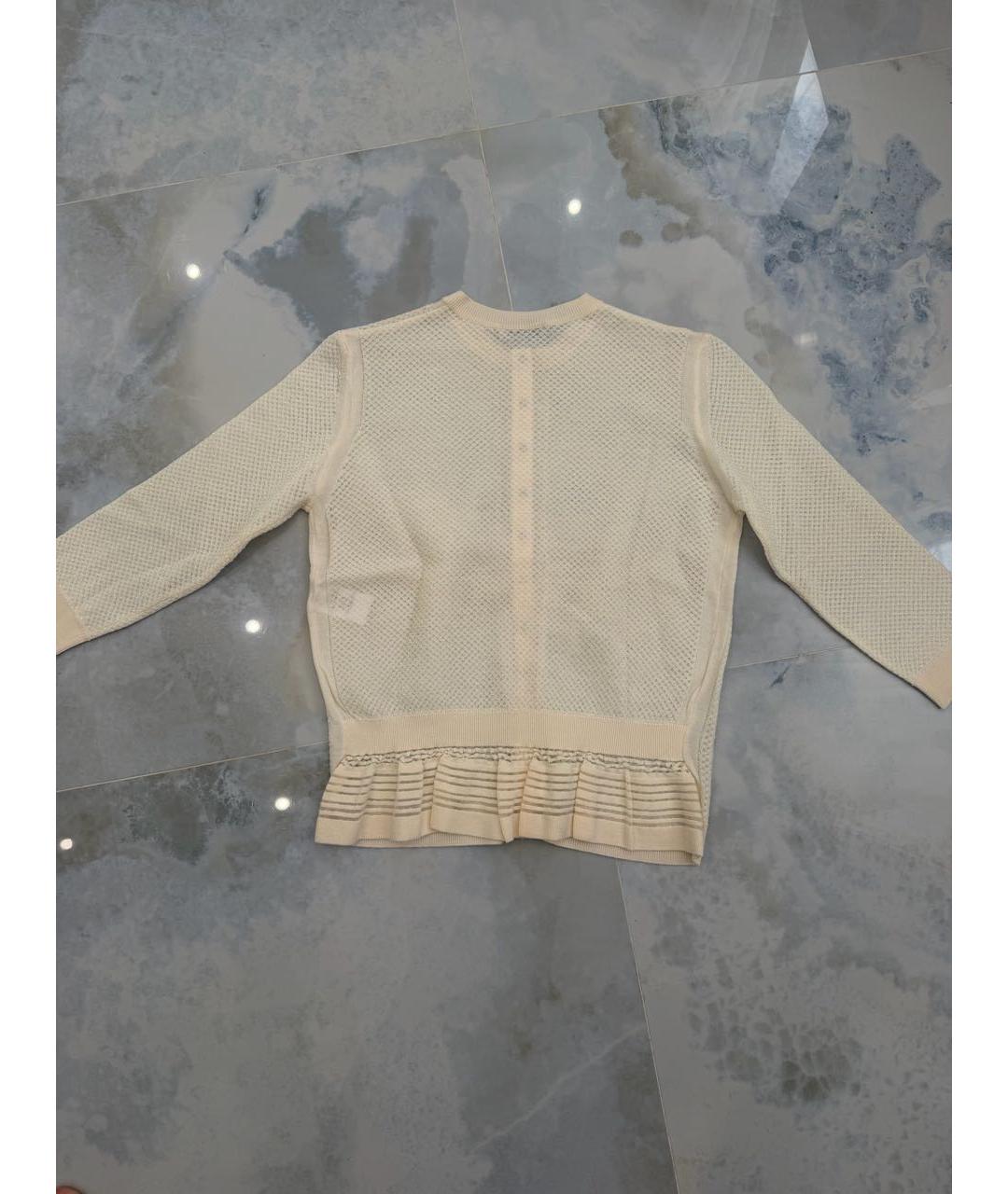 NINA RICCI Белый кардиган, фото 3