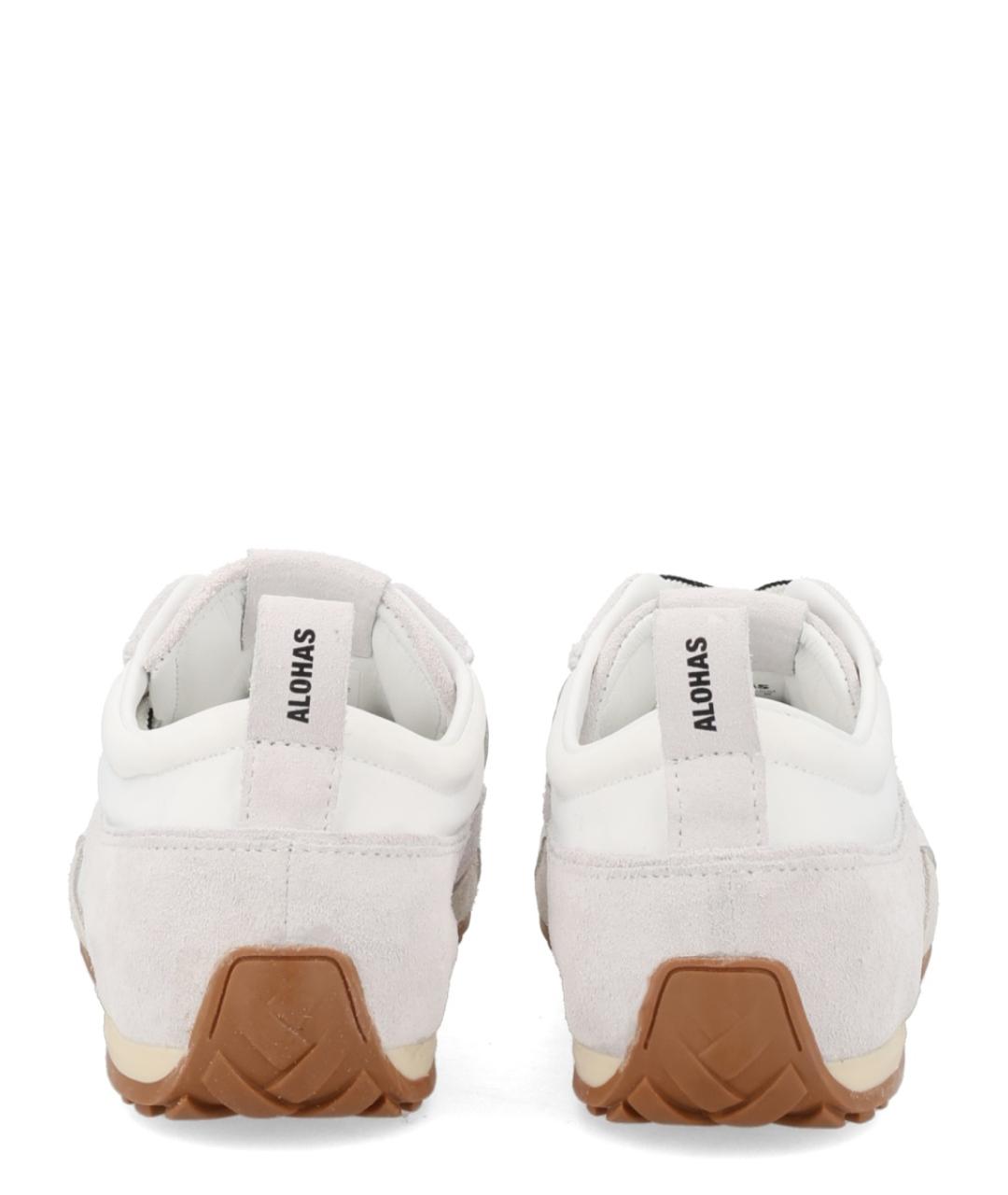 ALOHAS Белые кожаные кроссовки, фото 4