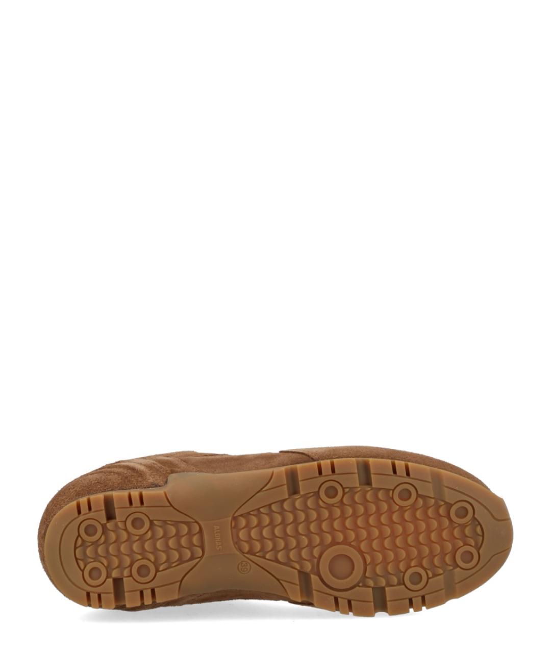 ALOHAS Коричневые замшевые кроссовки, фото 6