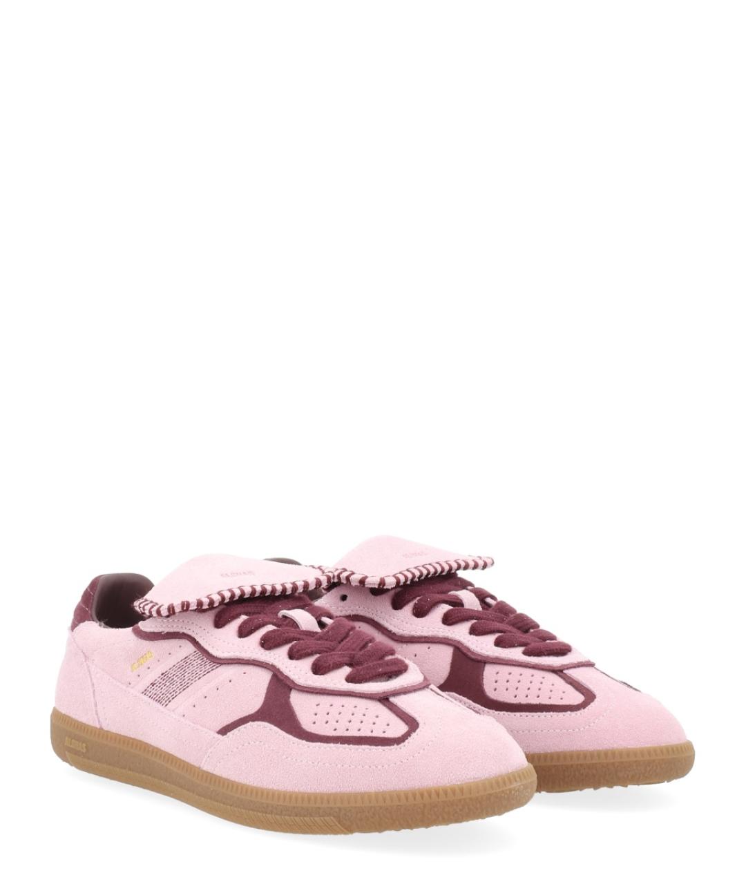 ALOHAS Розовые кожаные кеды, фото 2