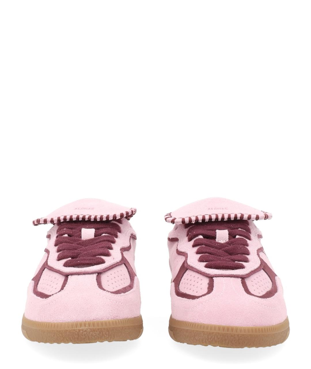 ALOHAS Розовые кожаные кеды, фото 3