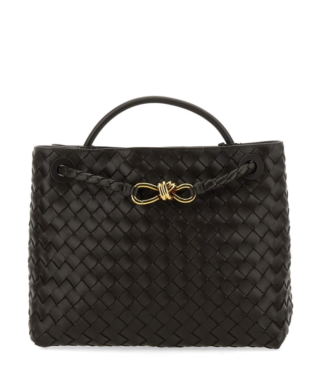 BOTTEGA VENETA Коричневая кожаная сумка тоут, фото 1