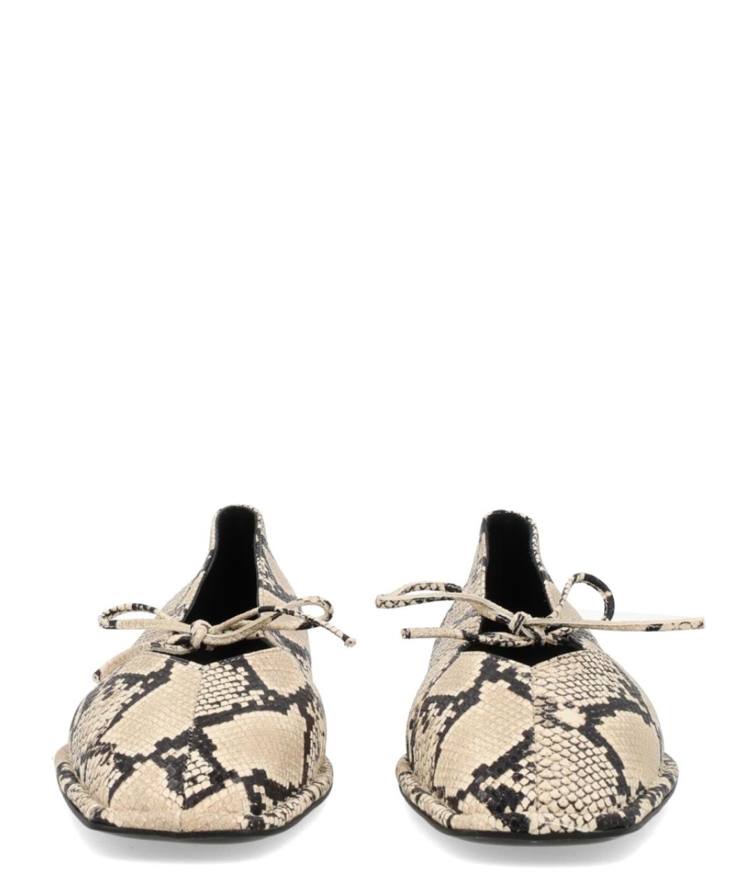 ALOHAS Мульти кожаные балетки, фото 3