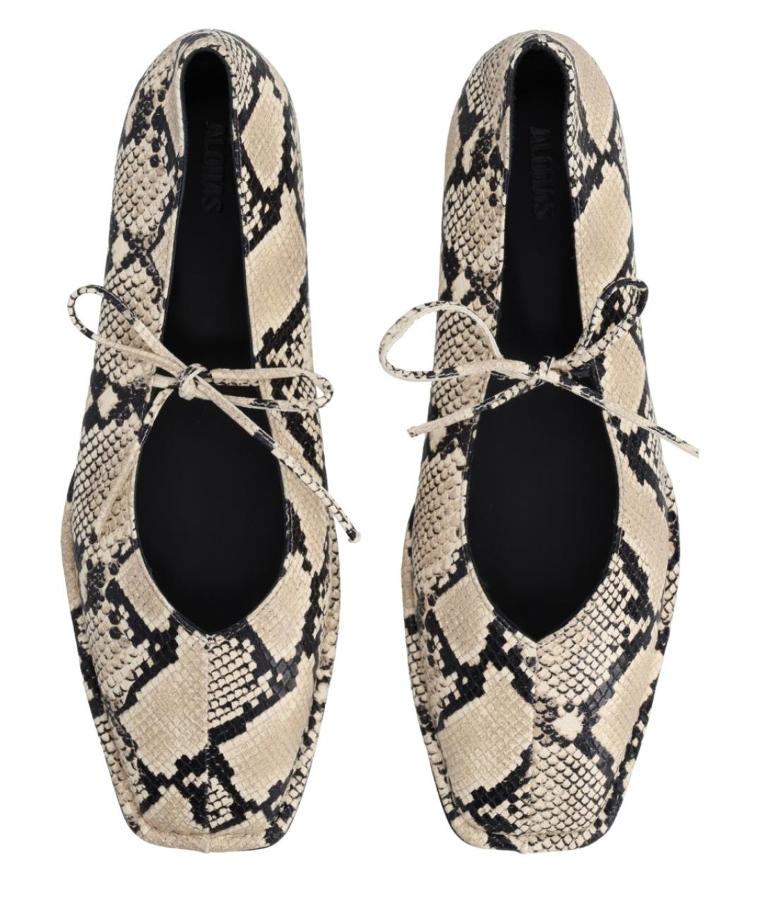 ALOHAS Мульти кожаные балетки, фото 5