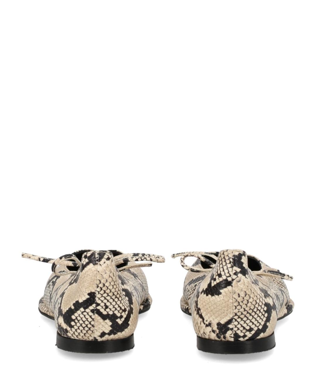 ALOHAS Мульти кожаные балетки, фото 4