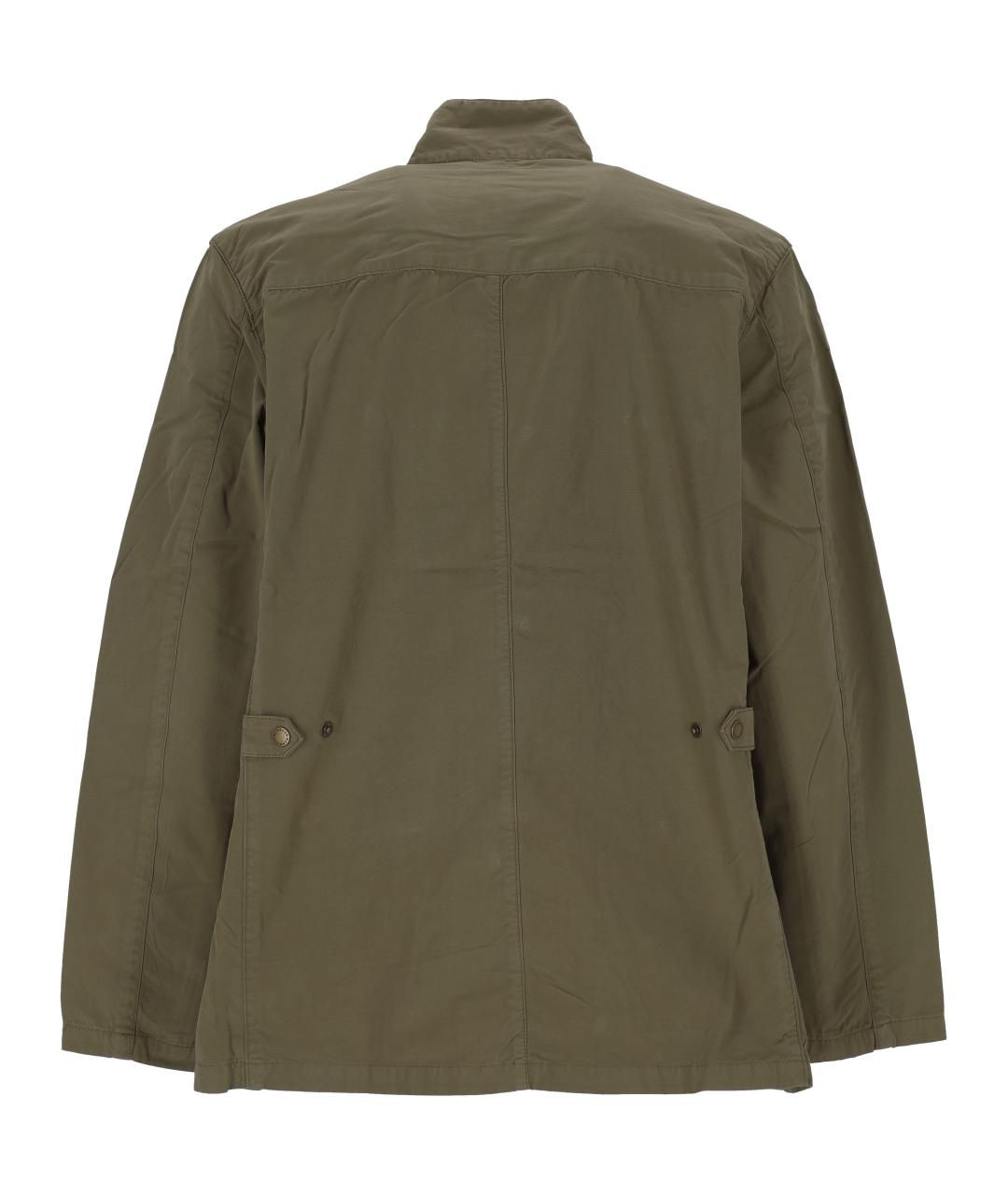 BARBOUR Хаки хлопковая куртка, фото 3