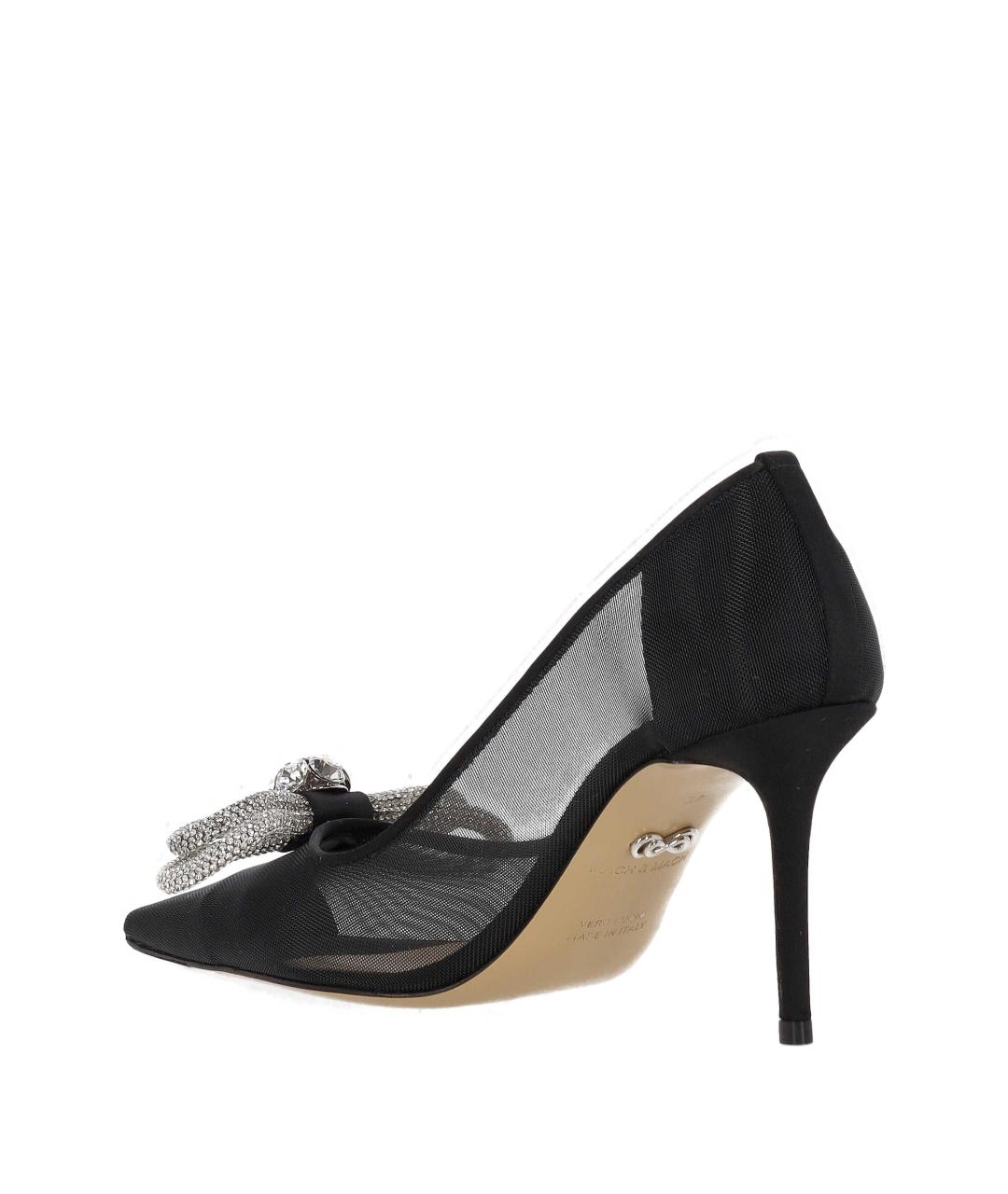 MACH&MACH Черные кожаные туфли, фото 3