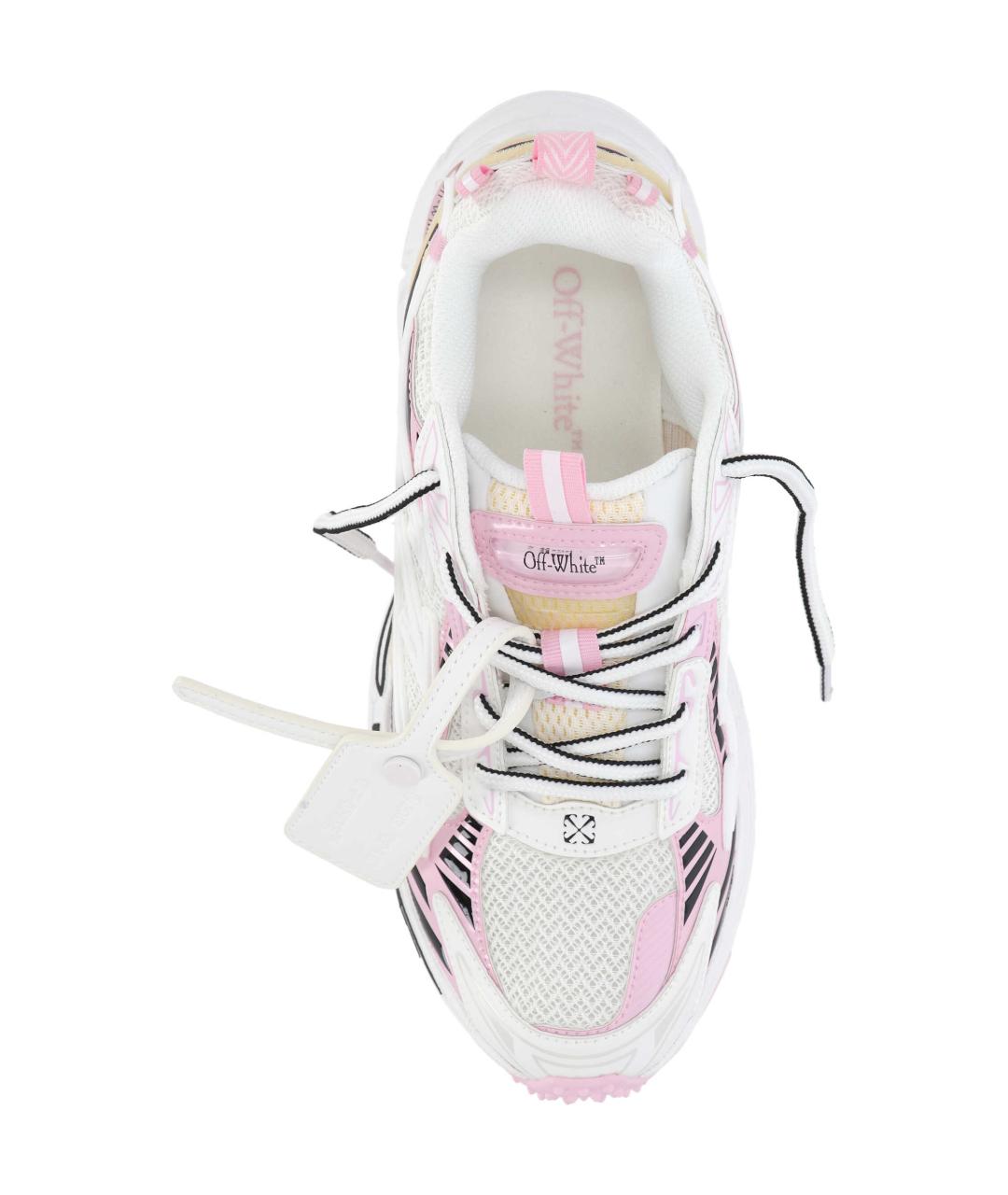 OFF-WHITE Мульти текстильные кроссовки, фото 4