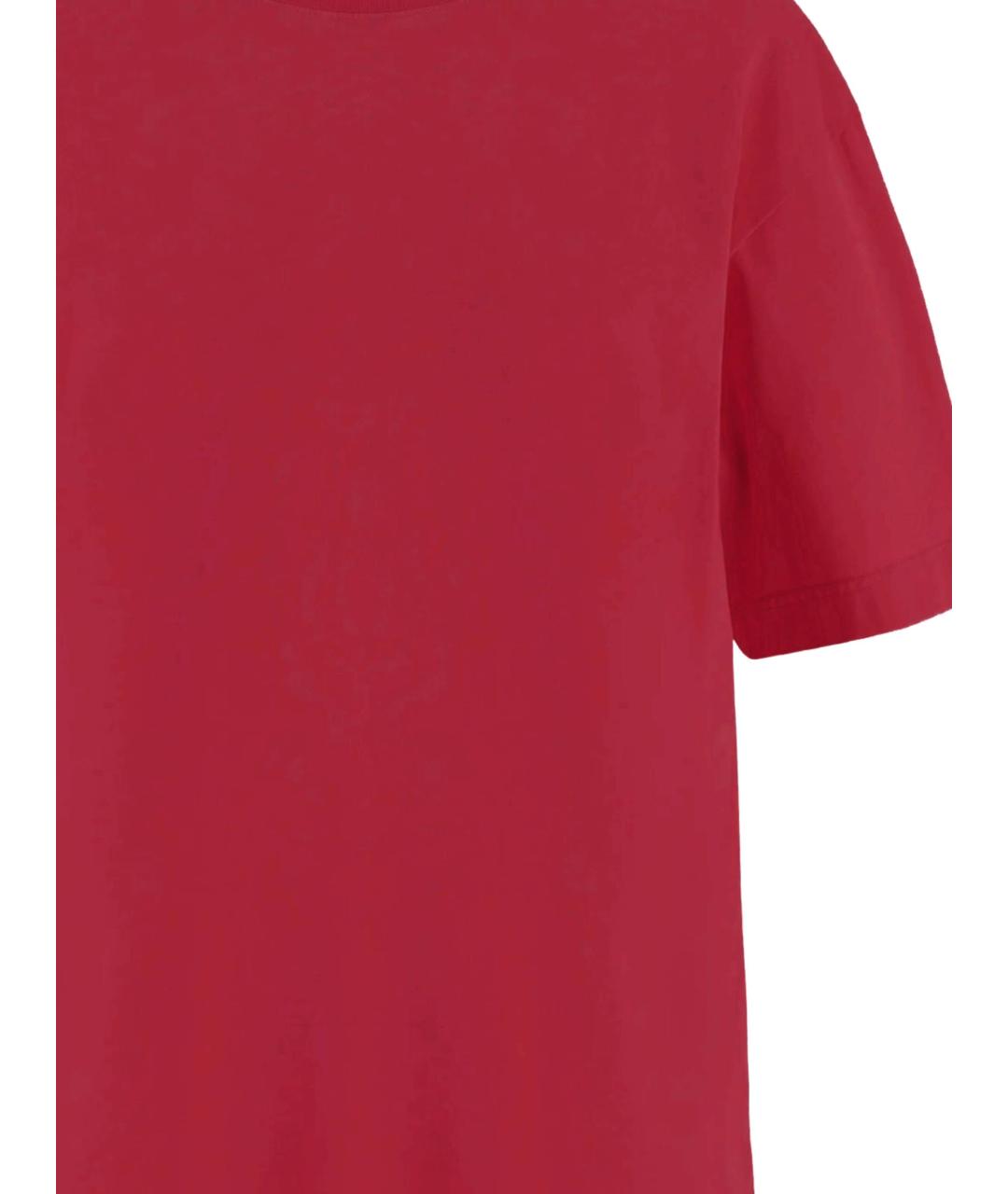 Carven Красная хлопковая футболка, фото 2