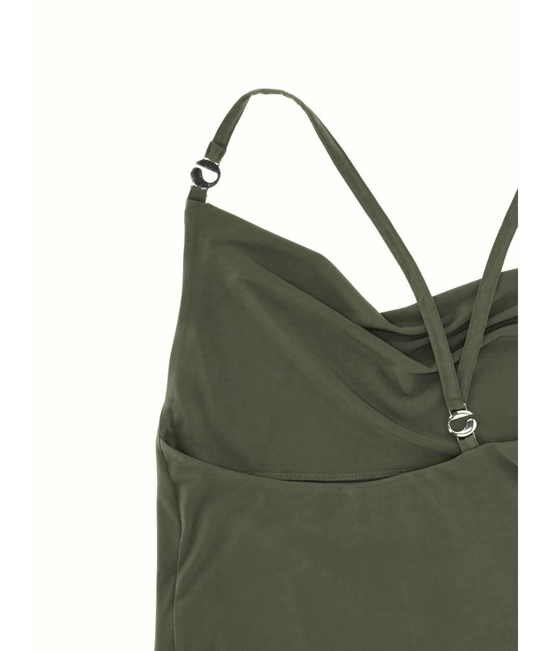 COPERNI Зеленая полиэстеровая майка, фото 3