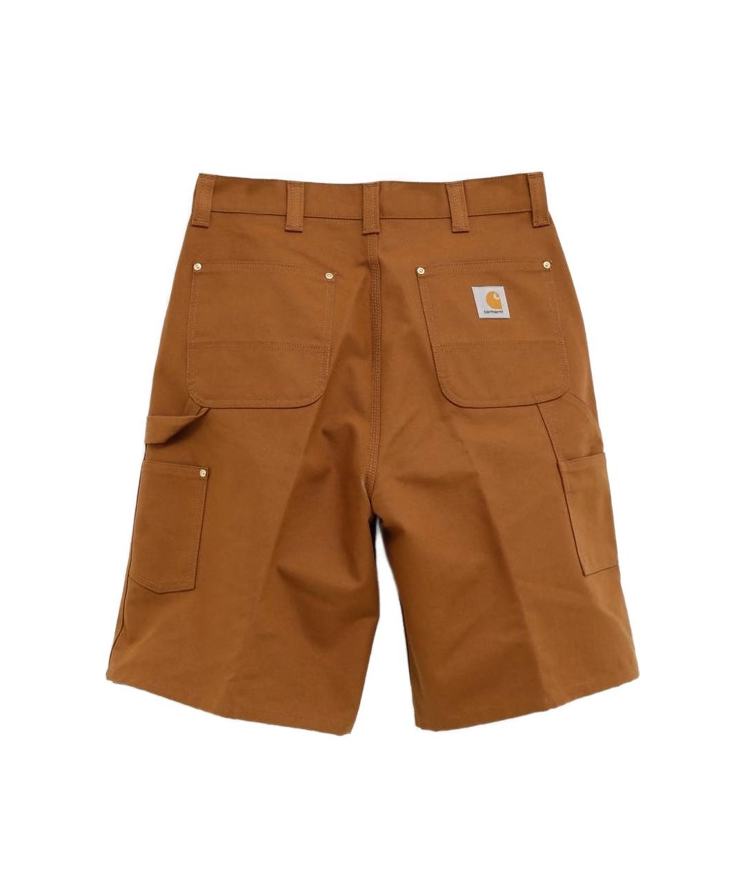 CARHARTT WIP Коричневые хлопковые шорты, фото 3