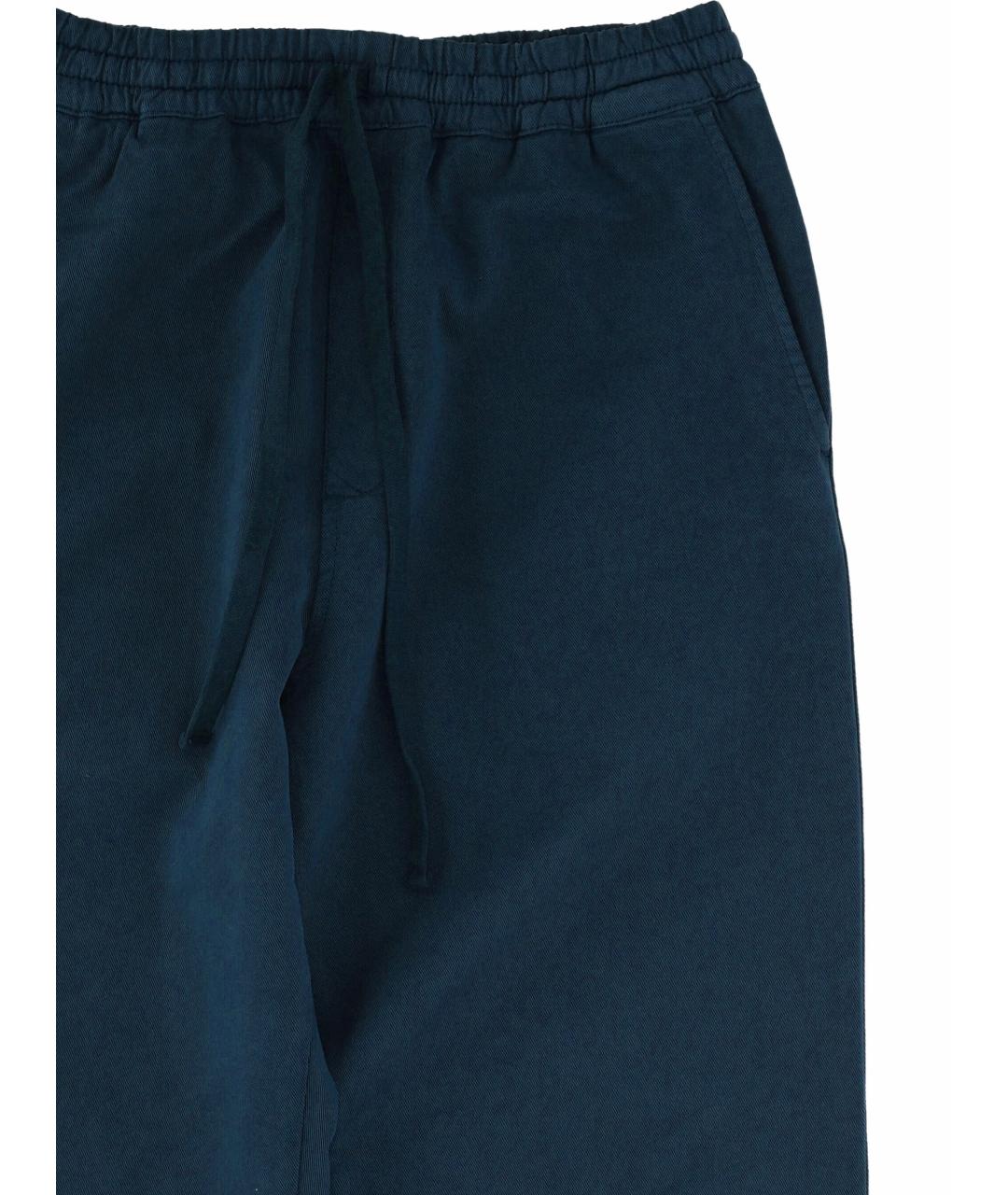 CARHARTT WIP Синие хлопковые повседневные брюки, фото 2