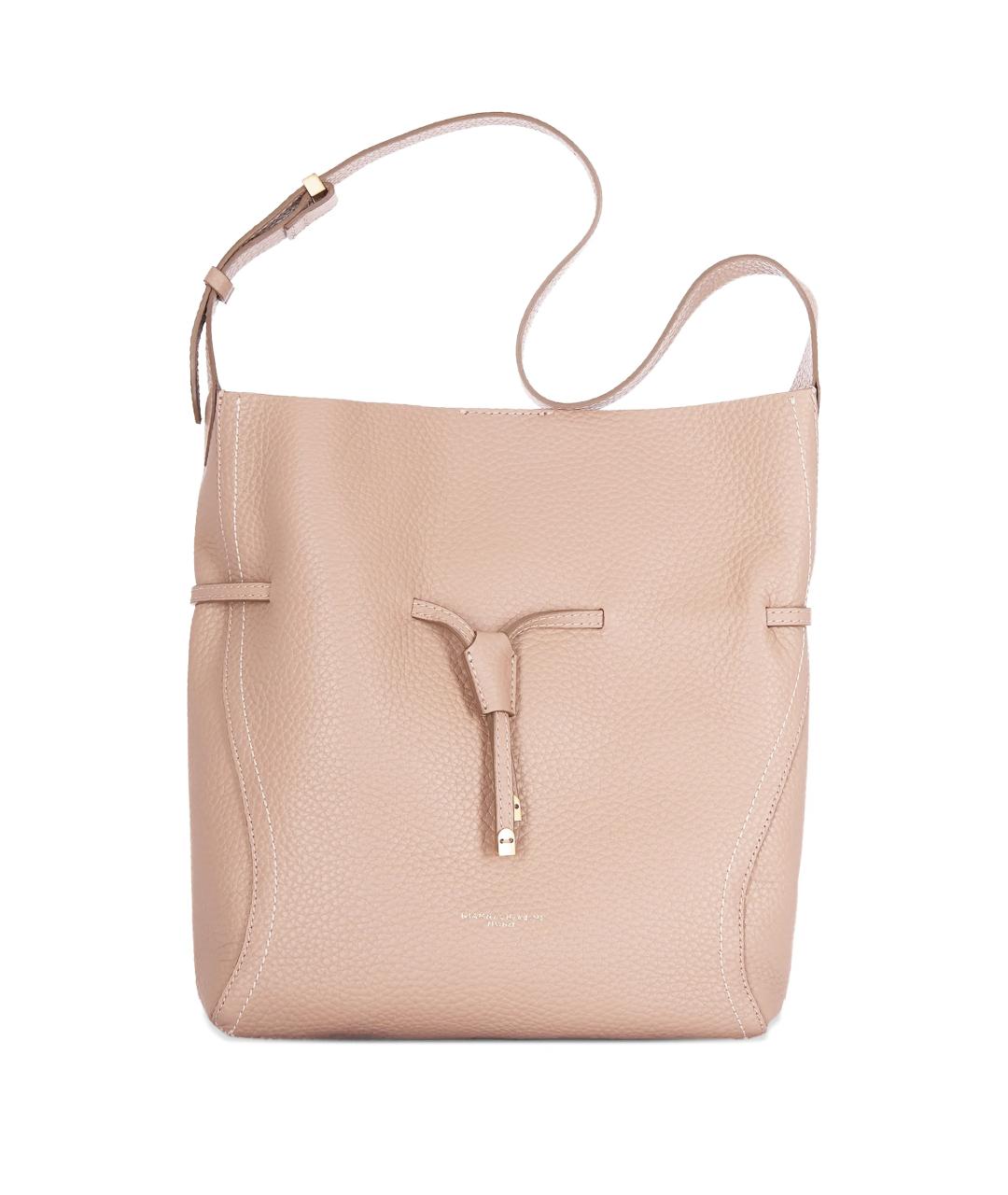 Gianni Chiarini Розовая кожаная сумка тоут, фото 1