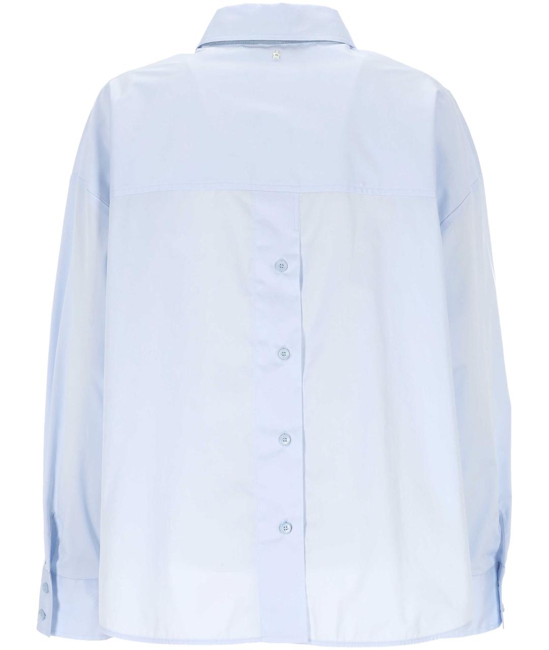 LORENA ANTONIAZZI Голубая хлопковая рубашка, фото 3
