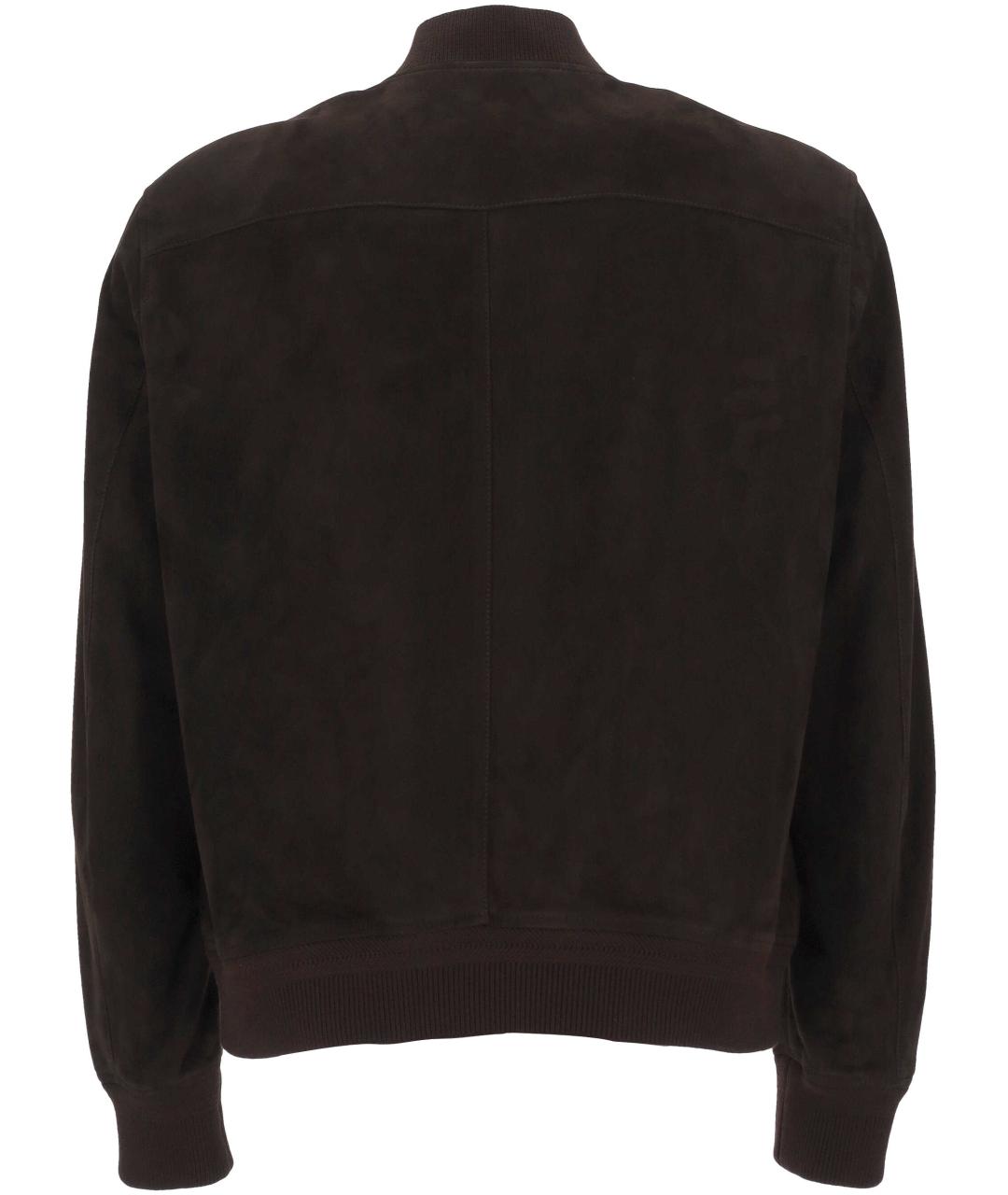 TOM FORD Коричневая замшевая куртка, фото 3