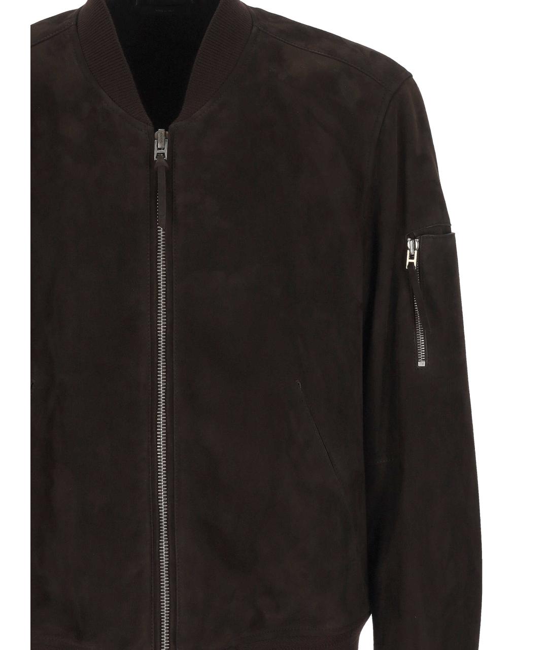 TOM FORD Коричневая замшевая куртка, фото 2