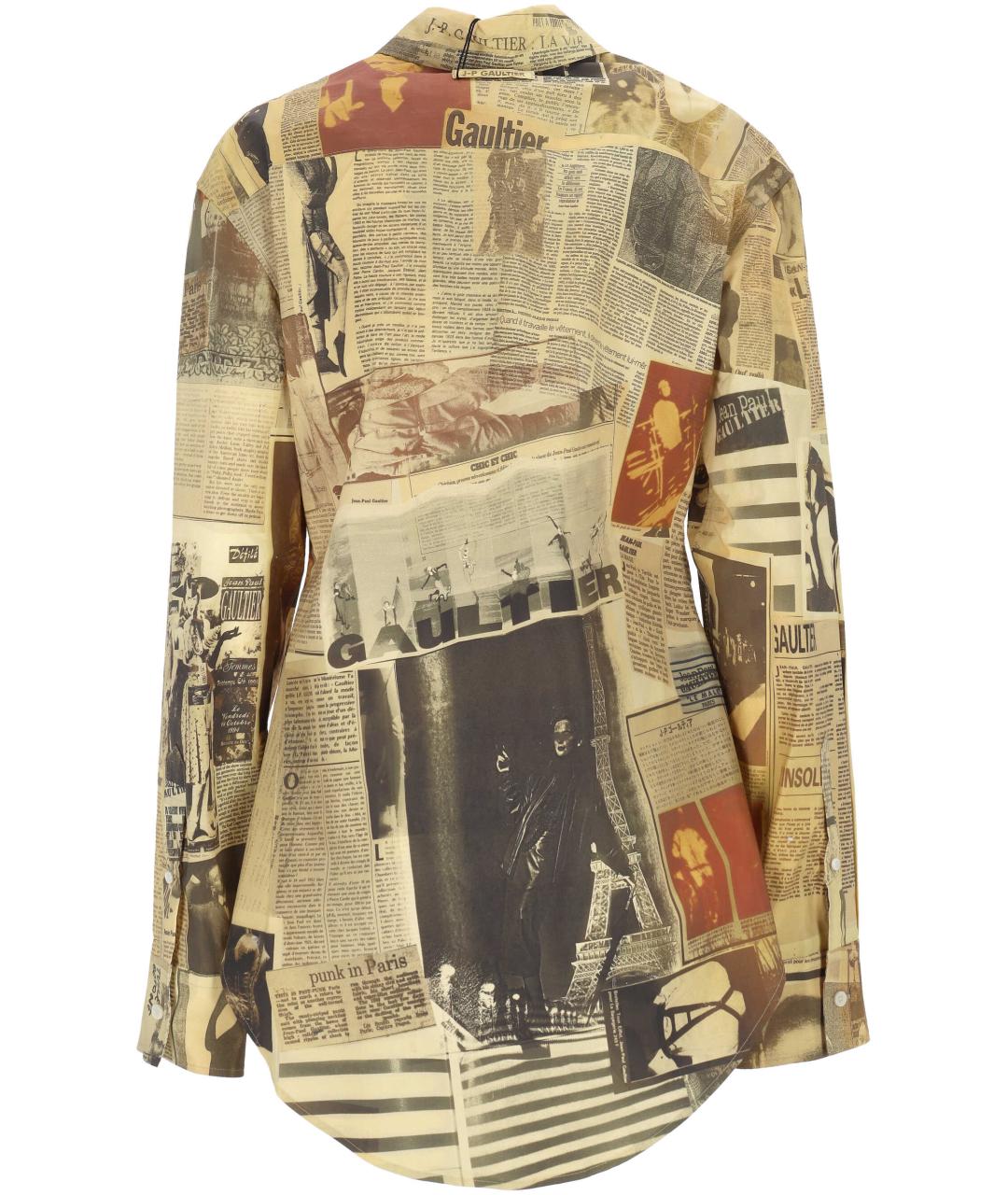 JEAN PAUL GAULTIER Мульти хлопковая рубашка, фото 3