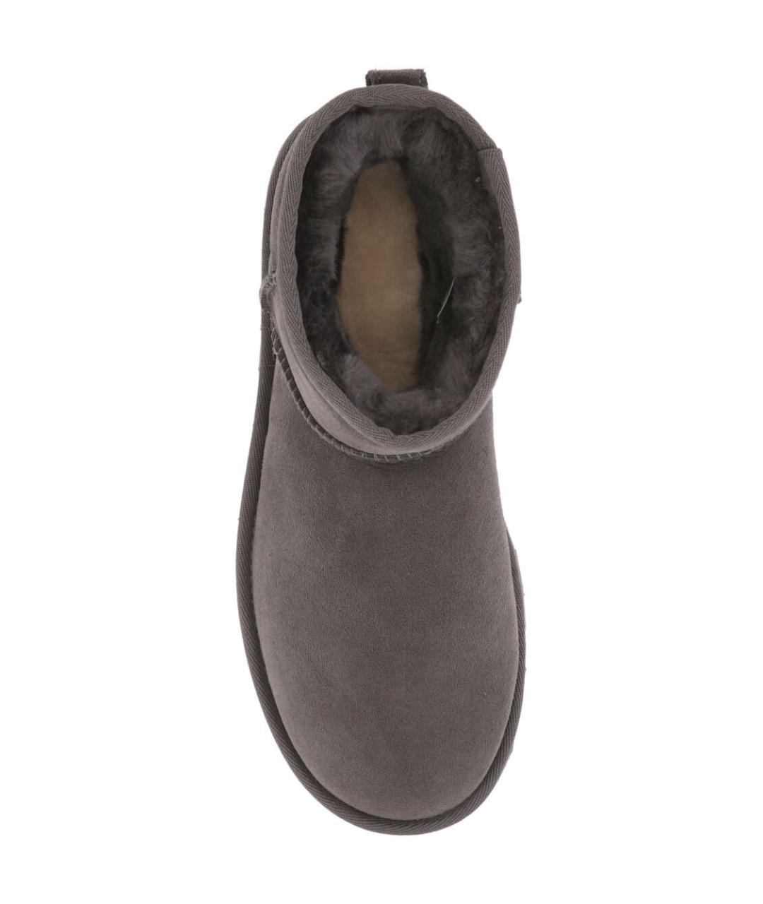UGG AUSTRALIA Серые замшевые ботинки, фото 4