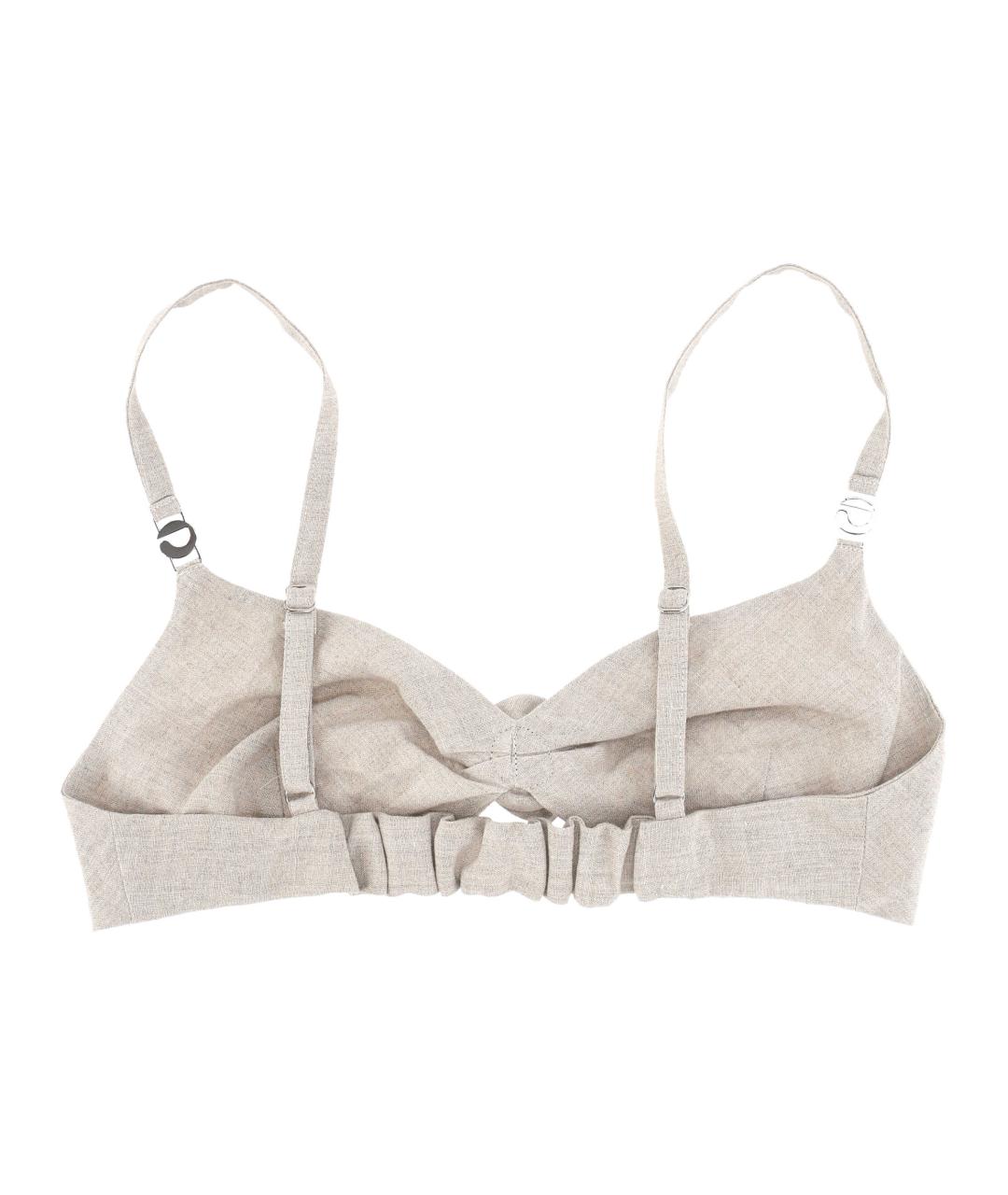 COPERNI Бежевая льняная майка, фото 3