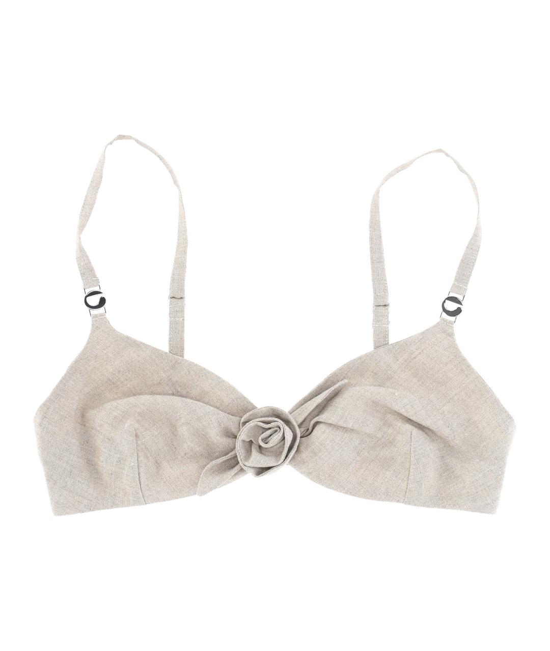 COPERNI Бежевая льняная майка, фото 1