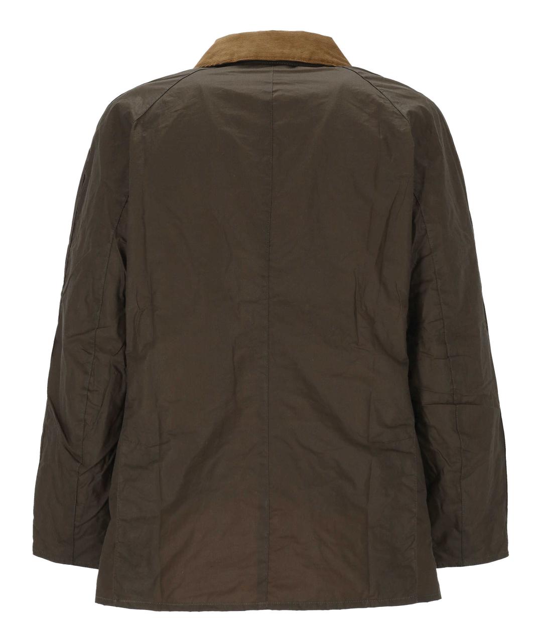 BARBOUR Коричневая хлопковая куртка, фото 3