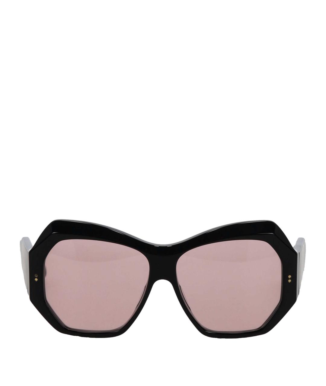 JOSEPH Черные пластиковые солнцезащитные очки, фото 1
